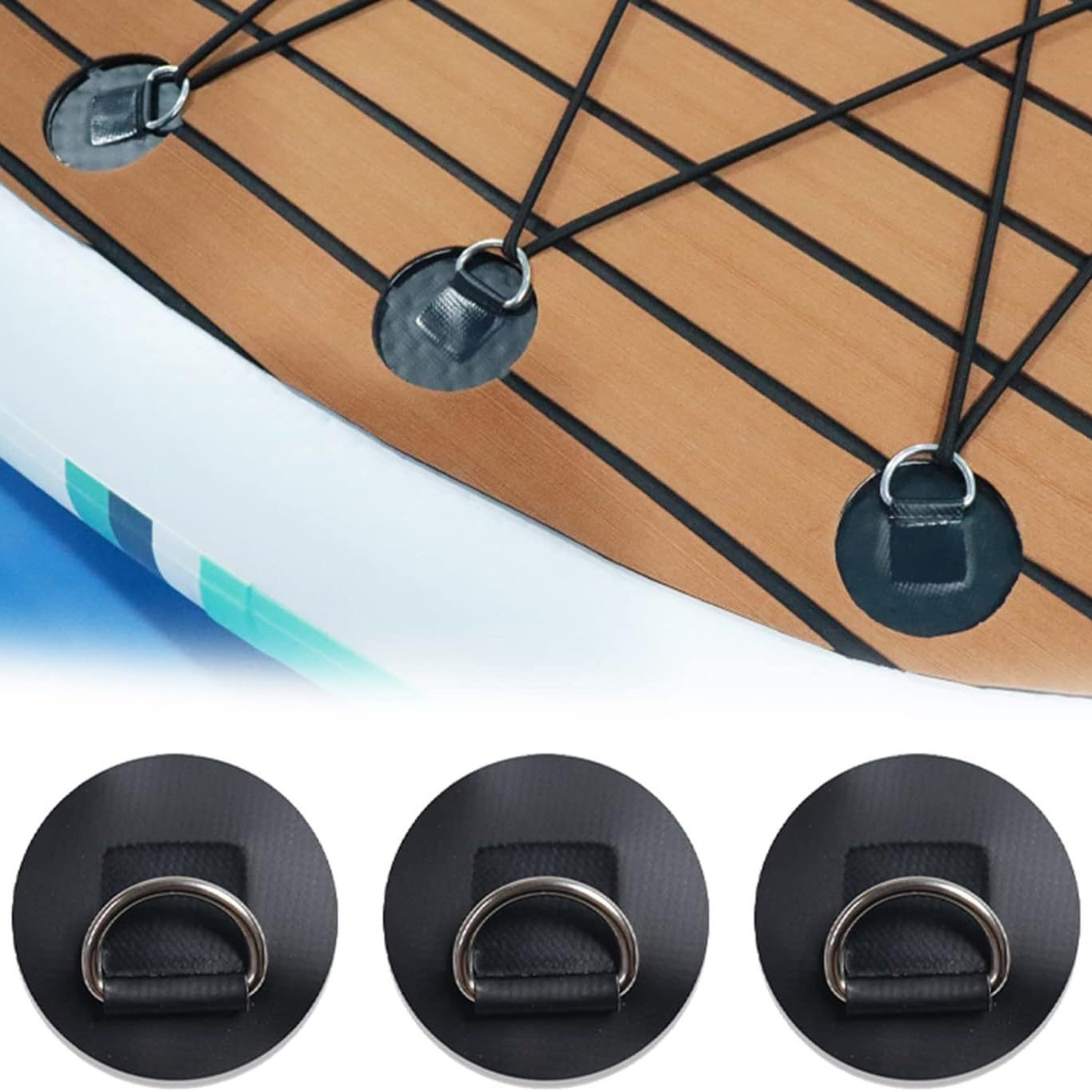 Lot de 4 anneaux en D circulai - Fishing Kayak Rod Holder avis et prix