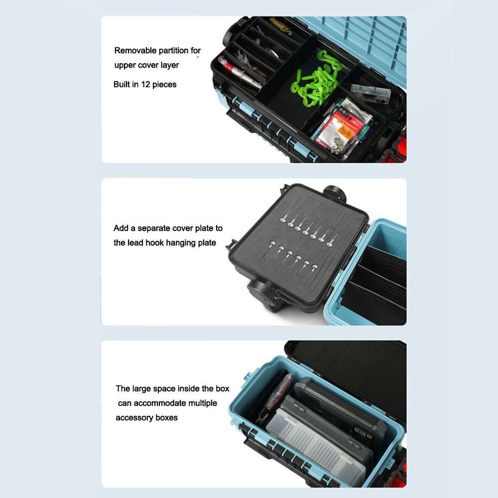 Boîte de pêche portable multif - Fishing Kayak Crate avis et prix