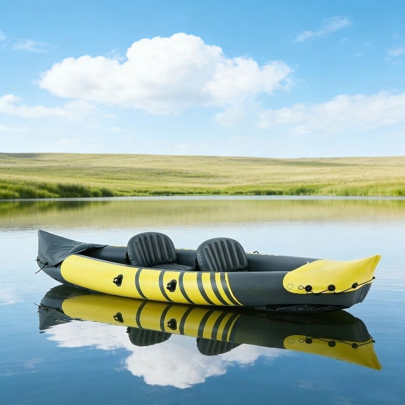 Kayak de pêche gonflable à deu - Fishing Kayak Paddle avis et prix