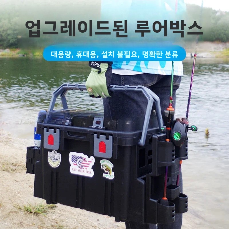 Boîte à outils pour la pêche e - Fishing Kayak Crate avis et prix